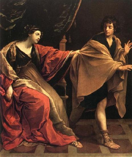 Guido Reni Joseph and Potiphar's Wife Germany oil painting art